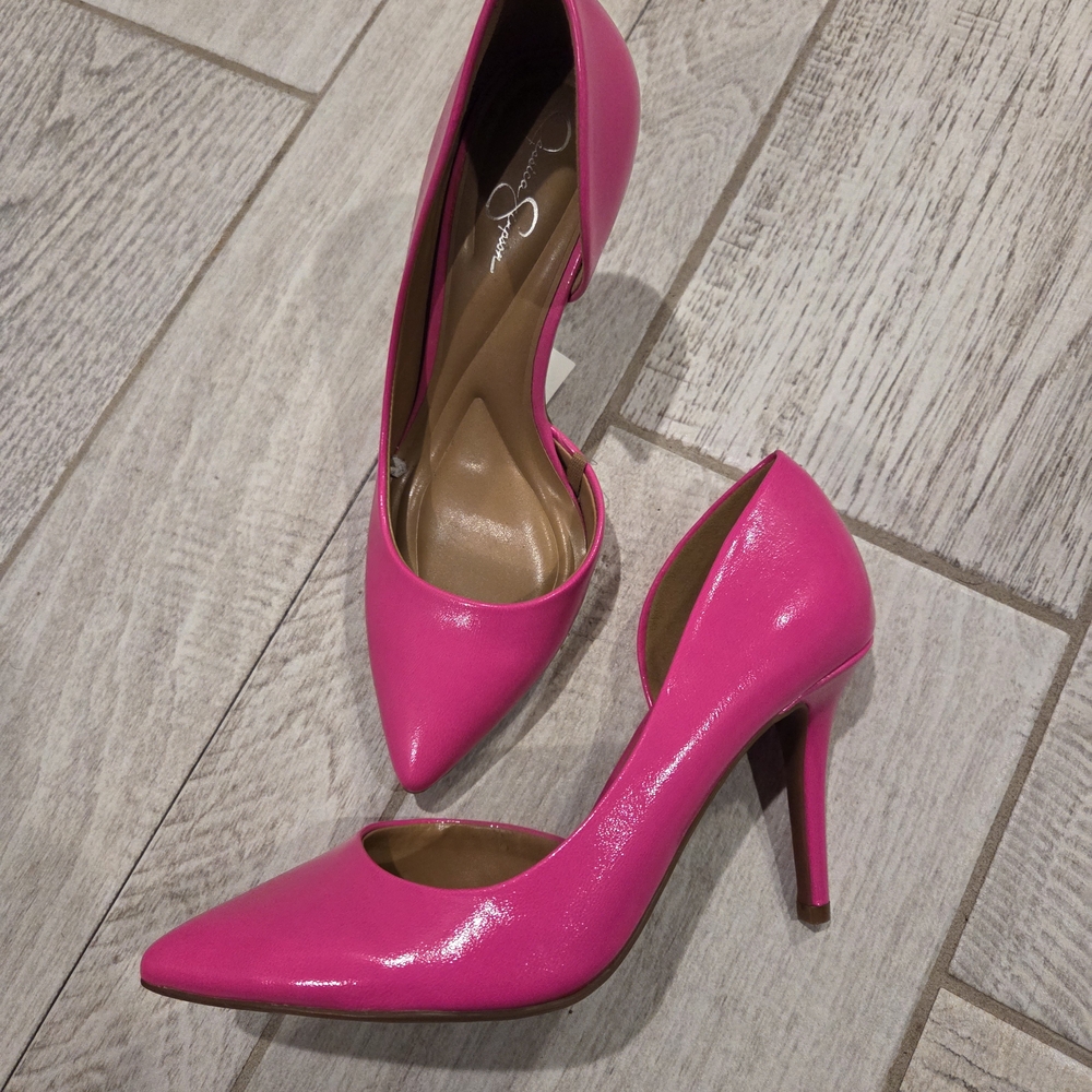 Jessica Simpson Hot Pink Heels